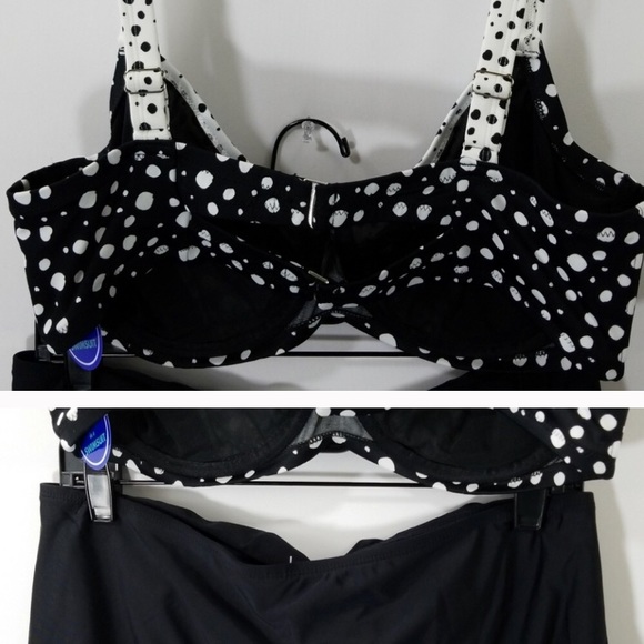 NWT bikini top with high waisted bottoms - Picture 4 of 5